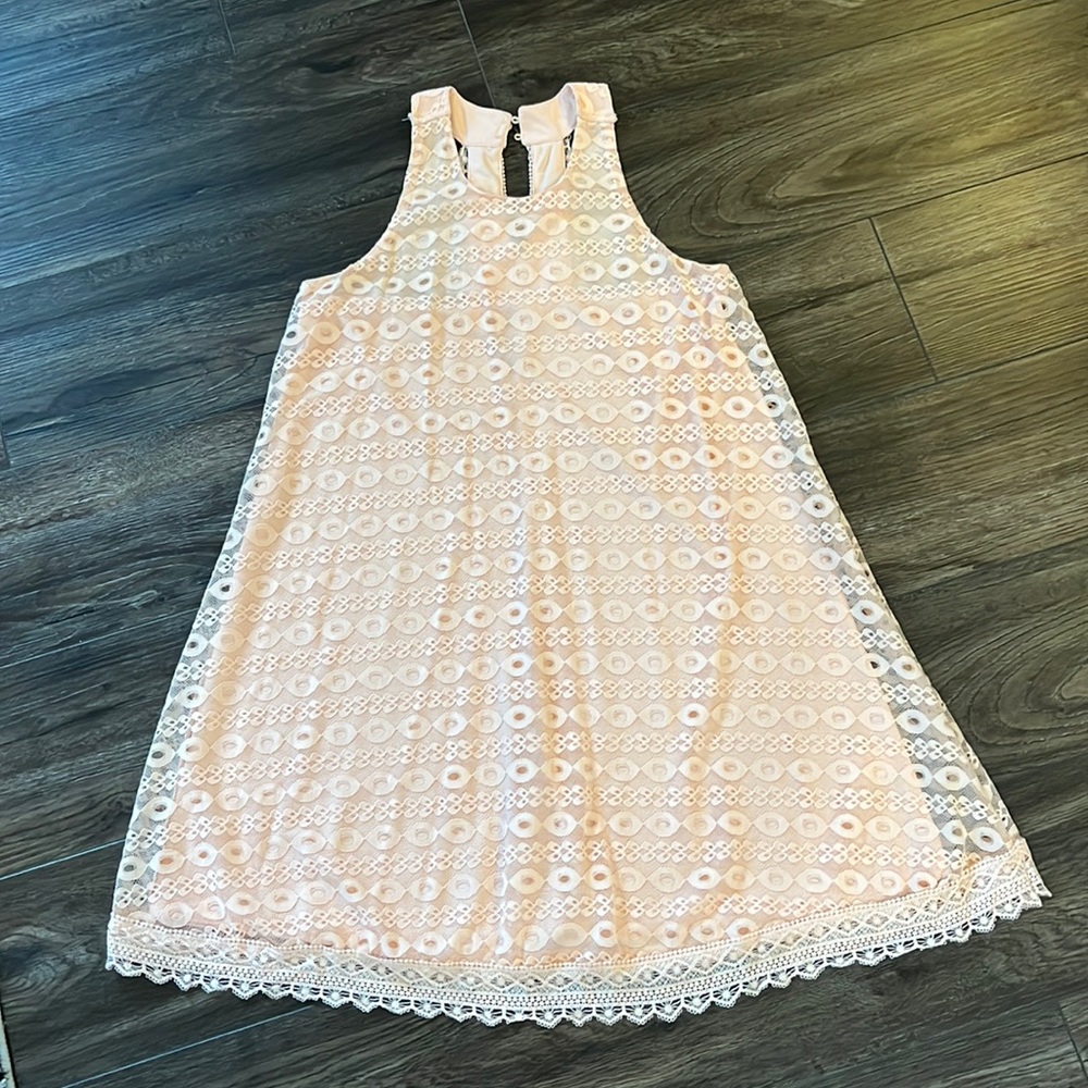 Peach Dress